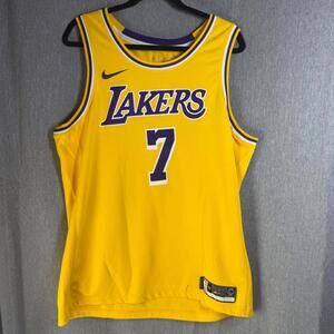 Nike NBA Lakers Icon Edition Swingman Jersey Size XL Custom Name "Courtesy"